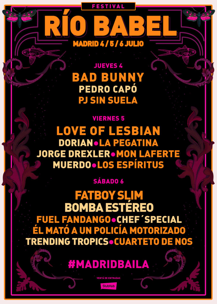 EDMRadioOficial's tweet photo. Tras anunciar al puertorriqueño Residente, la banda alemana Seeed o el rapero madrileño Rayden, la cuarta edición de Río Babel anunció la incorporación al cartel del grupo francés Caravan Palace, el sabado 4 de julio. #BamBam #CaravanPalace #Chronologic https://t.co/g92s4LsKl4 https://t.co/JVVWtPdTC6