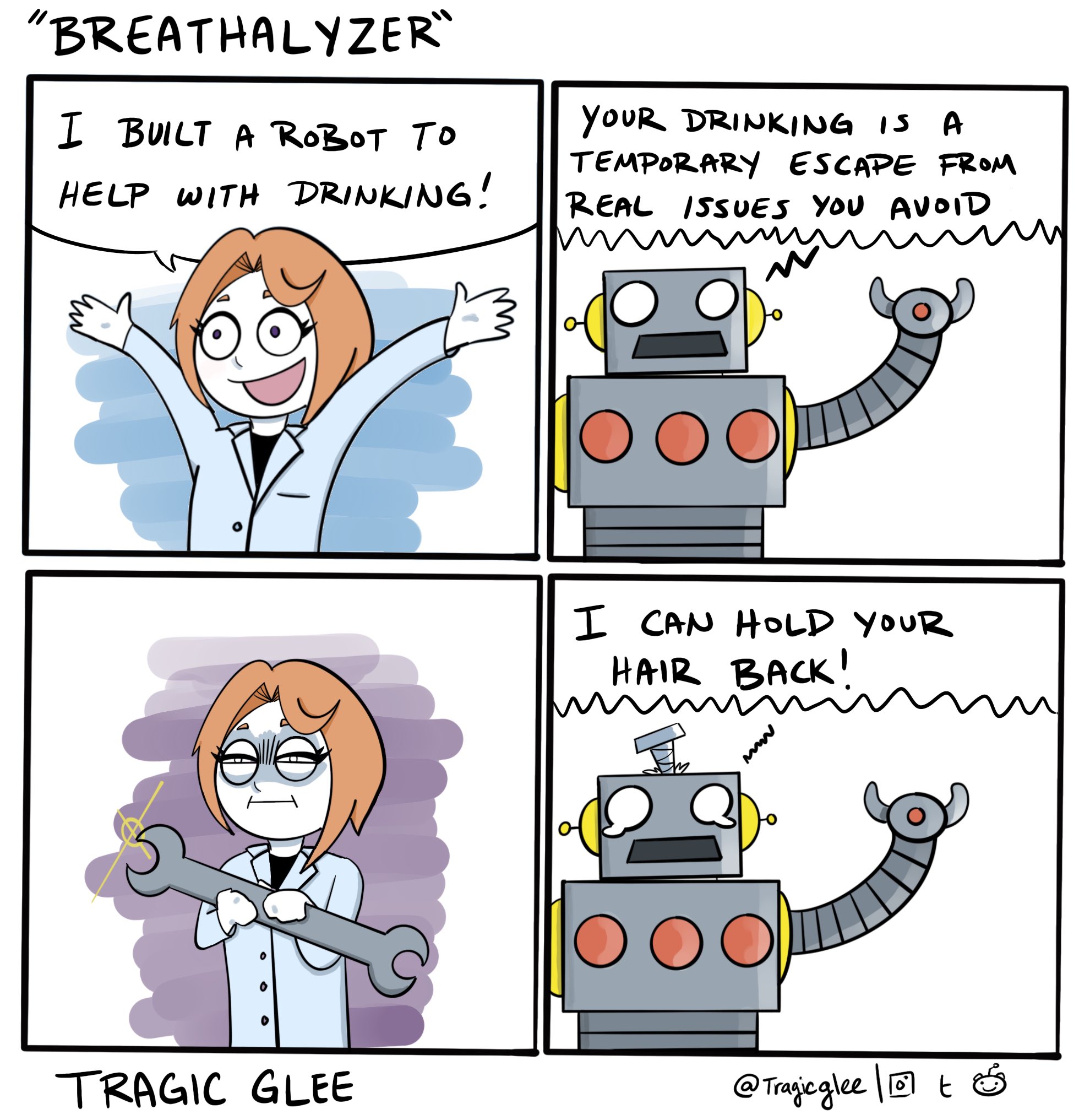 Tragic Glee on X: "Breathalyzer #Drinking #drinks #Robotics #Robot  #breathalyzer #funny #Memes #webcomic #webcomics #art #artist #drawing  #science #artist #comics #cartoon #comedy #alcohol #artistsontwitter #anime  #manga #doodle #illustration #inking ...