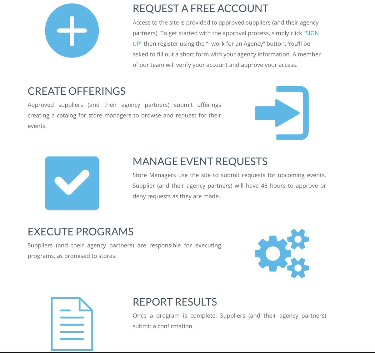 OneStoreAtATime's tweet image. Curious about how it works for a #supplier to plan events with us? Click here. storecelebrations.com/how-it-works-s…