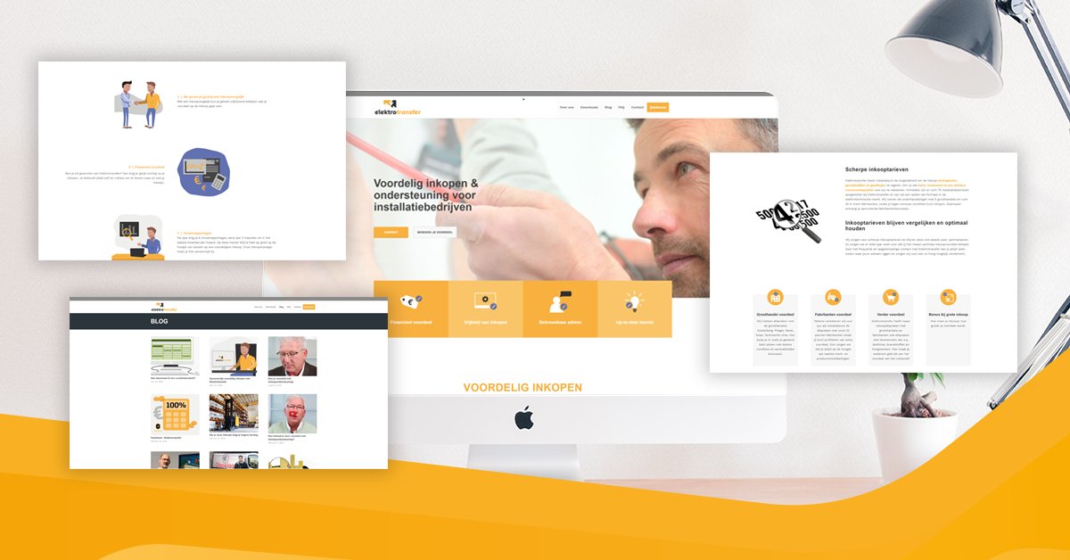 Een nieuw jaar, een nieuwe website!

elektrotransfer.nl

We hopen met deze site nog beter inzicht te geven in wie wij en onze partners zijn en wat we doen. 
En je vindt hier handige downloads, inkoopscans en interessante blogs. 

#Website #inkoop #Elektrotransfer