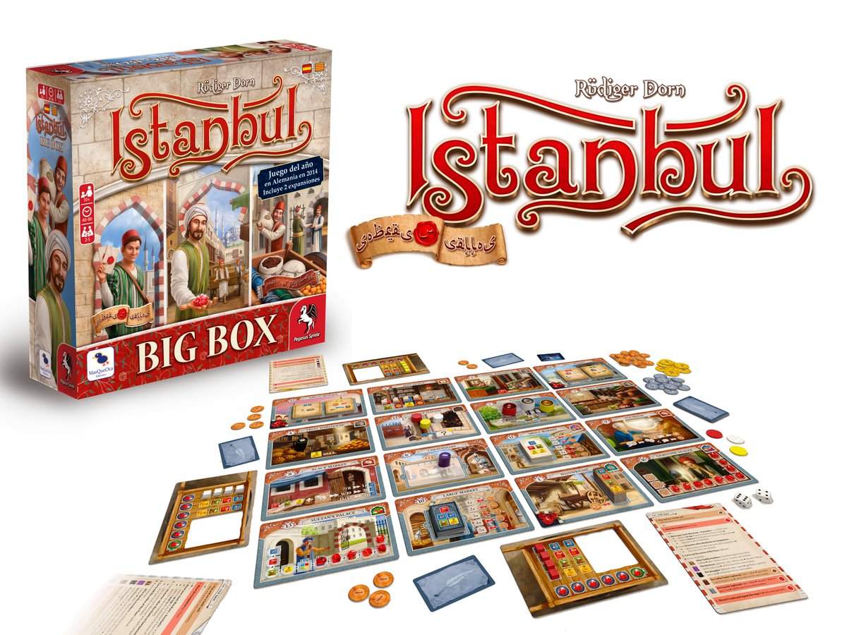 MasQueOca's tweet photo. ATENCIÓN, Lunes de #SORTEO para celebrar el lanzamiento de #IstanbulBigBox, por primera vez con sus 2 expansiones. Edición en español /catalán. La semana que viene en tiendas. Para participar:

🔁 Retwittea
▶️ Síguenos

Solo Península. El ganador será anunciado el próximo lunes. https://t.co/kRMSqzZDZR