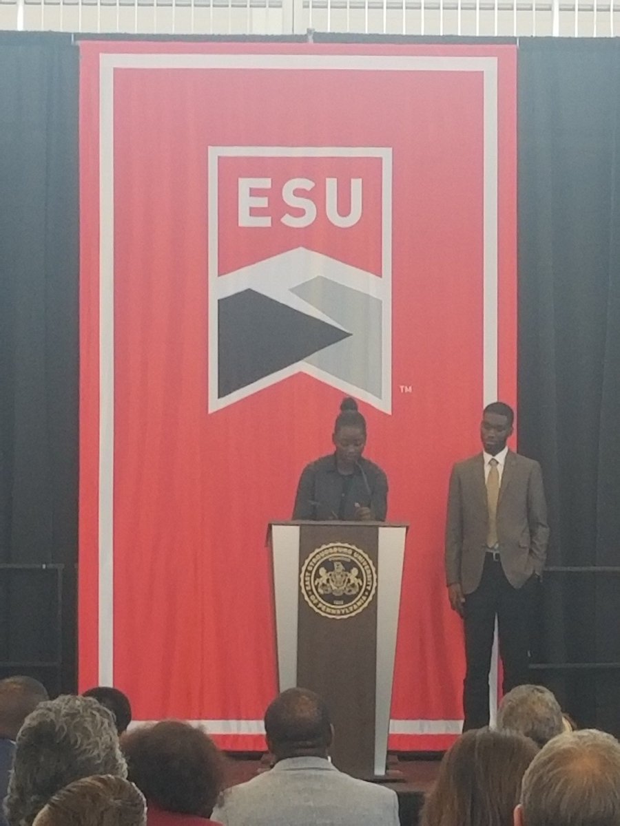 ESU_CMST's tweet photo. Congrats to @KenyaAThompson on being awarded the Dr. Martin Luther King Jr. award @ESUniversity. She definitely has a heart full of love and embraces service. Congrats to you! We are proud of you! https://t.co/LMZKg4pKMu