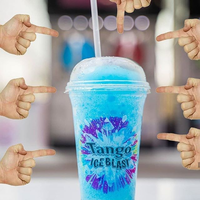 What better way to cheer up your #bluemonday 😁💙
#tangoiceblast #blueraspberry