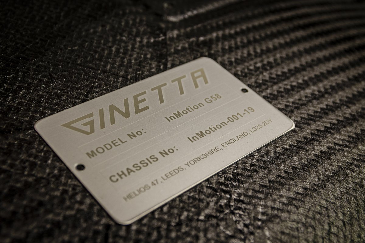 We would like to show you this cool tag! This tag is placed in the cockpit of our <a href="/GinettaCars/">Ginetta</a> Chassis. Stay tuned for more about the chassis the next few weeks! #ChargingAhead