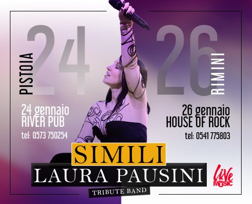 SimiliLP's tweet photo. Ci prepariamo ad un super week end! 🍀
Ven. 24/01 - Pistoia
Dom. 26/01 - Rimini
https://t.co/Hu44G1bFLP #simililive #laurapausini https://t.co/sm5lxGjYQj