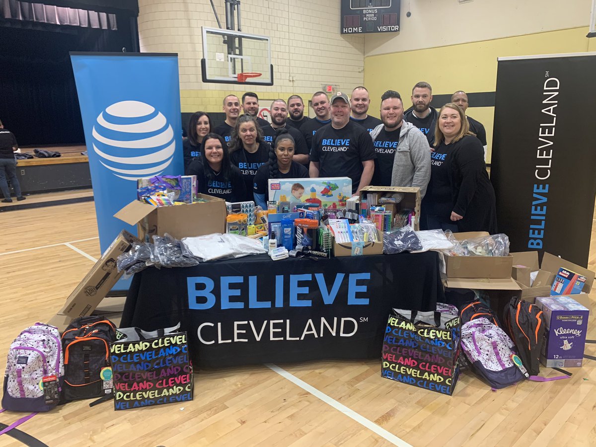 #NOHLimits coming together for a cause! #MLKday #BelieveCleveland #lifeatatt