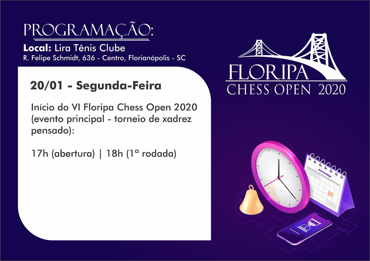 6º Floripa Chess Open 2020 inicia com 380 enxadristas de 11 países – Floripa  Chess Open