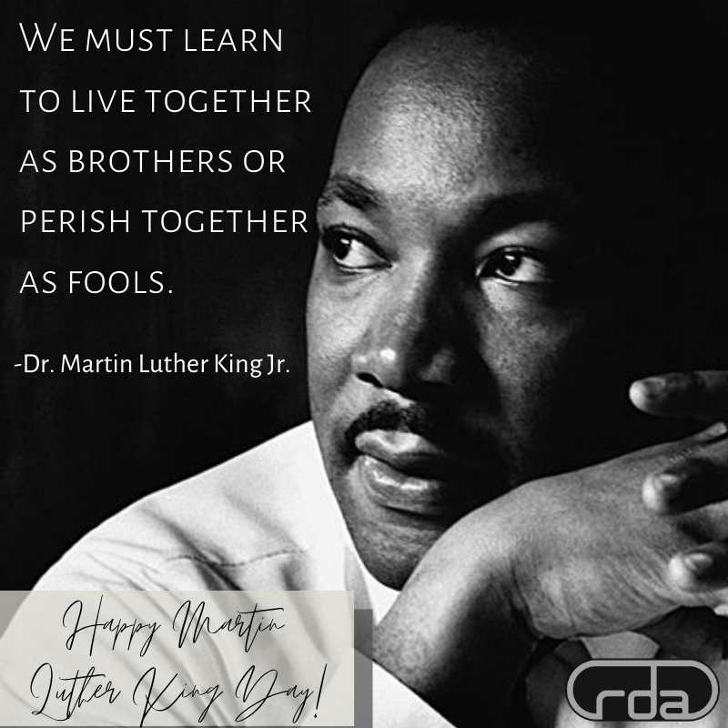 RDACivil's tweet photo. #HappyMLKDay #MartinLutherKingJr https://t.co/bJmMW1c5nL