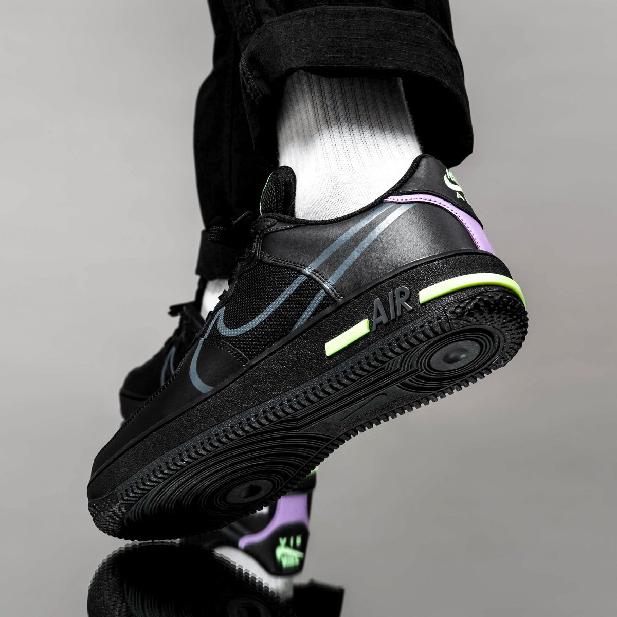 air force 1 react violet