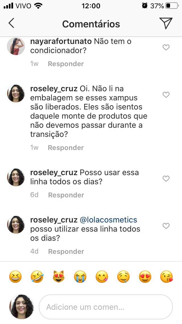 roseley's tweet photo. @lola_cosmetics Perguntei tudo isso e nada 🤷🏻‍♀️ https://t.co/kIo3aJfkaD