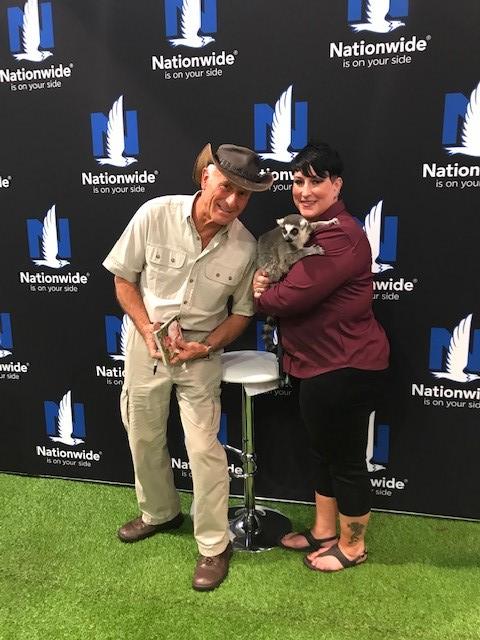 NationwidePet's tweet photo. Are you at #VMX2020? Our special guest @JungleJackHanna will attend our booth from 11 a.m.-1 p.m. You won’t want to miss this wild meeting! #BestPetInsuranceEver #NationwidePet https://t.co/Io1FXftQHW