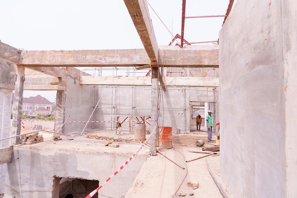 IAOkowa's tweet photo. As part of my administration's goal of completing key projects in our great state, today, I inspected the construction sites of the State's Court of Appeal Complex and the Directorate of Chieftaincy Affairs Secretariat. https://t.co/jAGkJddMch