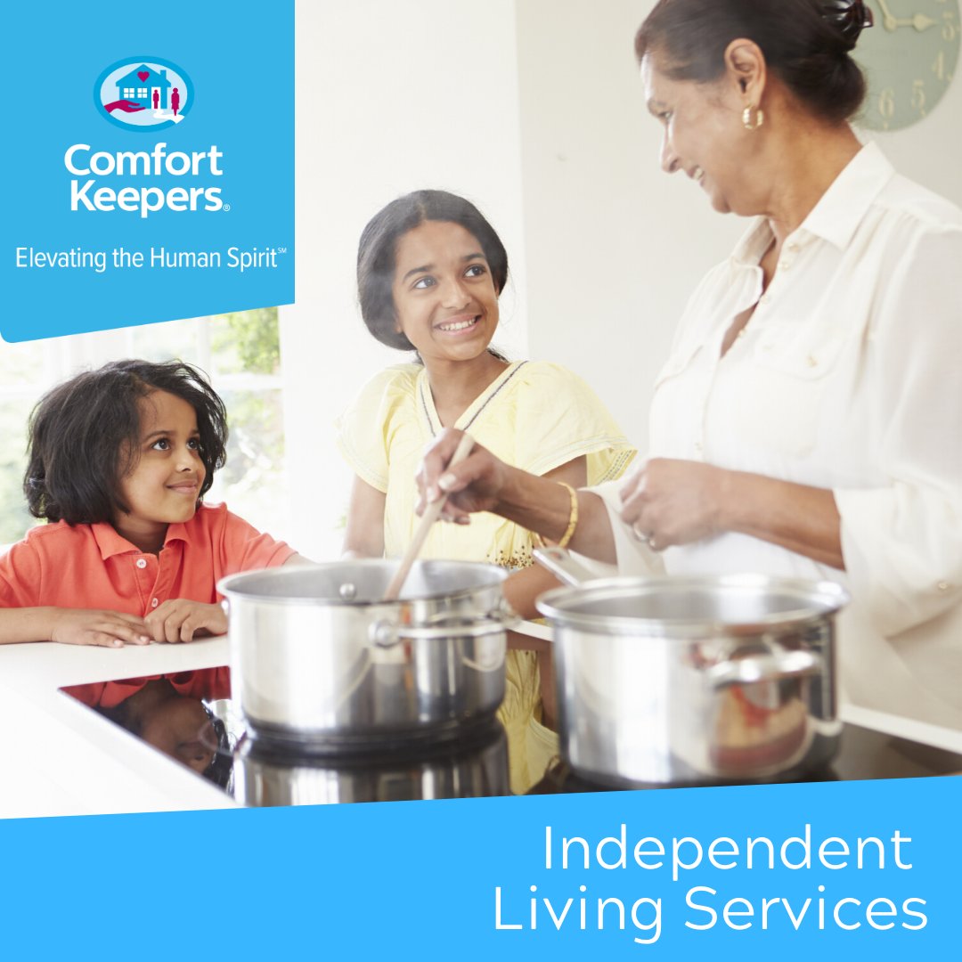 Comfort Keepers Helps Seniors Enhance Their Quality Of Life. 

Simply call us at (905) 671-4004 to learn more about in-home care, respite care, and other services.

#ElevatingTheHumanSpirit #MississaugaNorth #Mississauga #MississaugaSeniorCare ow.ly/4hZf30q5eq7