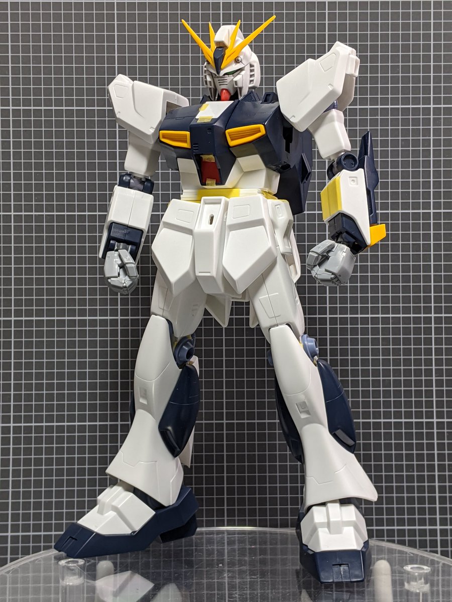 ちぇりのわ プラモラボ Auf Twitter 旧キット1 100 Rx 93 Nガンダム 改修中