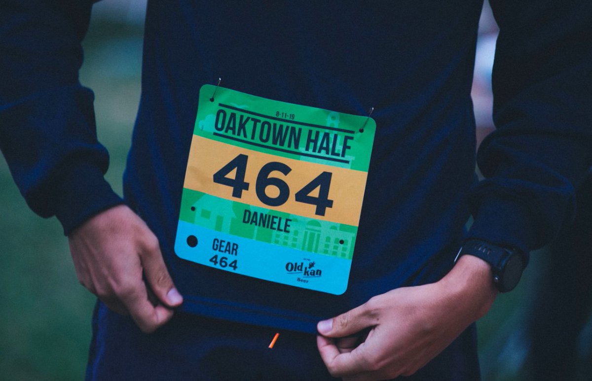oakrunco's tweet photo. #MondayMotivation: There's something special about seeing your name on your bib...🤩 Keep up the training! #OakRunCo https://t.co/dXTLpgxRZG