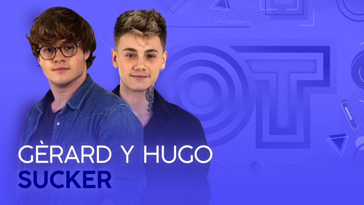 OT_Oficial's tweet photo. ❤️🎶 GÈRARD y HUGO interpretarán “SUCKER” de @jonasbrothers  #OTDirecto20E https://t.co/16ctUzXPsL