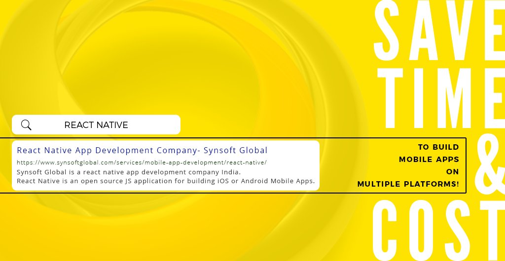synsoftglobal's tweet image. Synsoft Global..
Leveraging from the power of React Native to create friction-free applications with seamless user experiences & native UI across both platforms.
synsoftglobal.com/services/react…
#reactnative #reactdevelopment #reactwebdevelopment #reactmobiledevelopment #synsoftglobal
