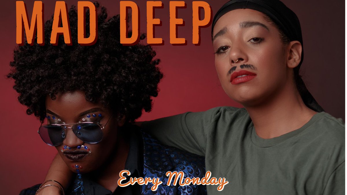 Mondays means <a href="/maddeepbk/">Mad Deep</a>! Catch it every Monday at <a href="/MadTropical/">MadTropical</a> with @AfriqFoxy