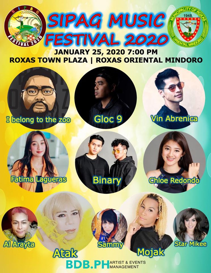 Atik-atik Roxas Oriental Mindoro ngayong sabado na! #Gloc9 #SipagMusicFestival #OrientalMindoro #RapIcon
