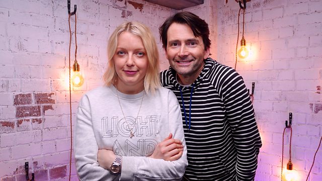 David Tennant from when he recorded his interview with Lauren Laverne