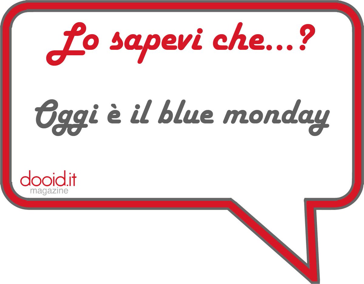 dooid_magazine's tweet photo. Secondo lo psicologo Cliff Arnall, oggi è il giorno più triste dell'anno. 😔😔😔
Ma non ti abbattere!! 💪💪💪
Tira su il morale con un bell'articolo su magnifiche località italiane o un bel soggiorno presso le nostre strutture! 🤩🤩🤩
#BlueMonday 

https://t.co/n6dNb42Kq0 https://t.co/JmCapwEW1n