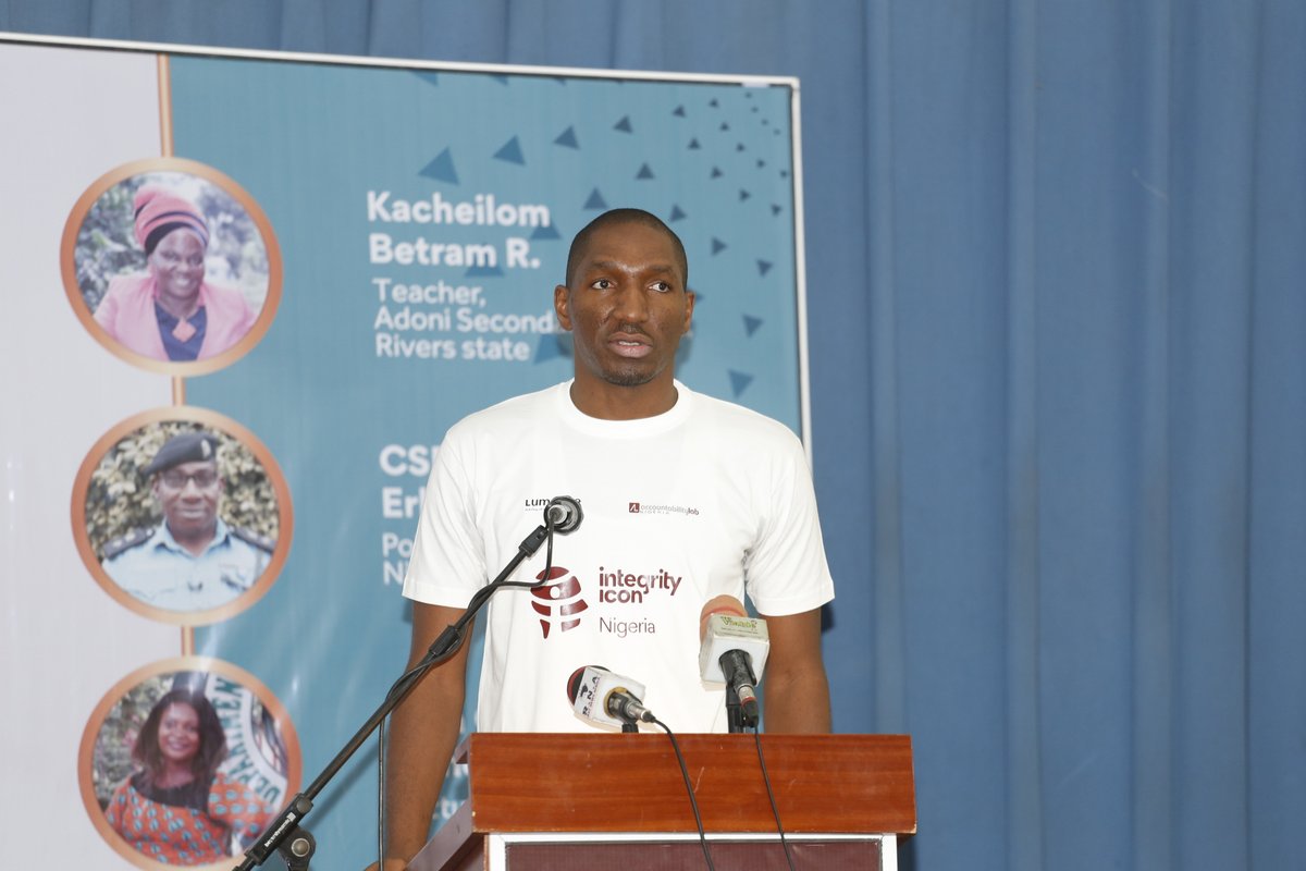 accountlabng's tweet photo. The #IntegrityIcon Summit has begun with an address from @accountlab Country Director @odeh_juniorodeh who welcomed guests to the occassion. #IINSummit #Integrity @luminategroup https://t.co/ETrGmztqYl