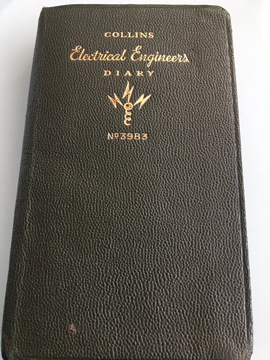 Cover (dark green) Electrical Engineers, Collins pocket diary No3983