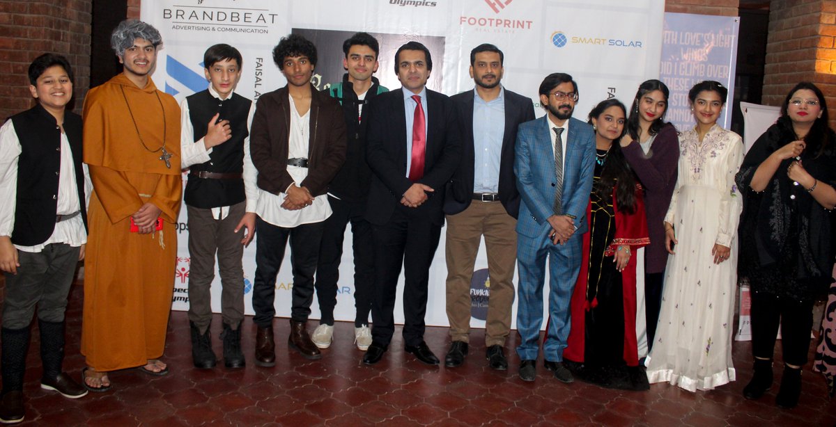 JibranBashir's tweet photo. Mr. Jibran Bashir, attended the International School of Choueifat as guest of honor at the occasion of live play “Romeo and Juliet”. It was a perfect event for rehab of Special Olympics children. Mr. Jibran met and applaud the school director Ms. Margo A. Aziz and Mr. Moazzam Ali https://t.co/O7vucki10I