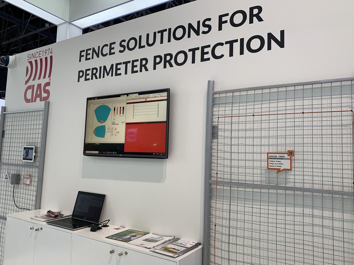 raff2000's tweet photo. @CiasElettronica #Dubai #Day2 #Intersec2020 #rEvolution #MicroRay #Synapses #PerimeterProtection https://t.co/nFkRywc5FH