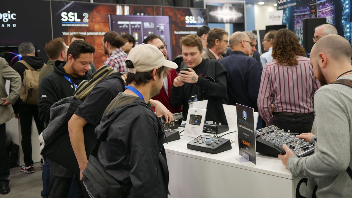 That's a wrap from @NAMMShow 2020!

What a fantastic week packed full of new and exciting product launches from brands such as @nordkeyboards, @solidstatelogic, @TheJBLpro, @apogeedigital, @Austrian_Audio, and @washburnguitar!

#namm2020 #iseenord #austrianaudio #jbl #apogee #ssl