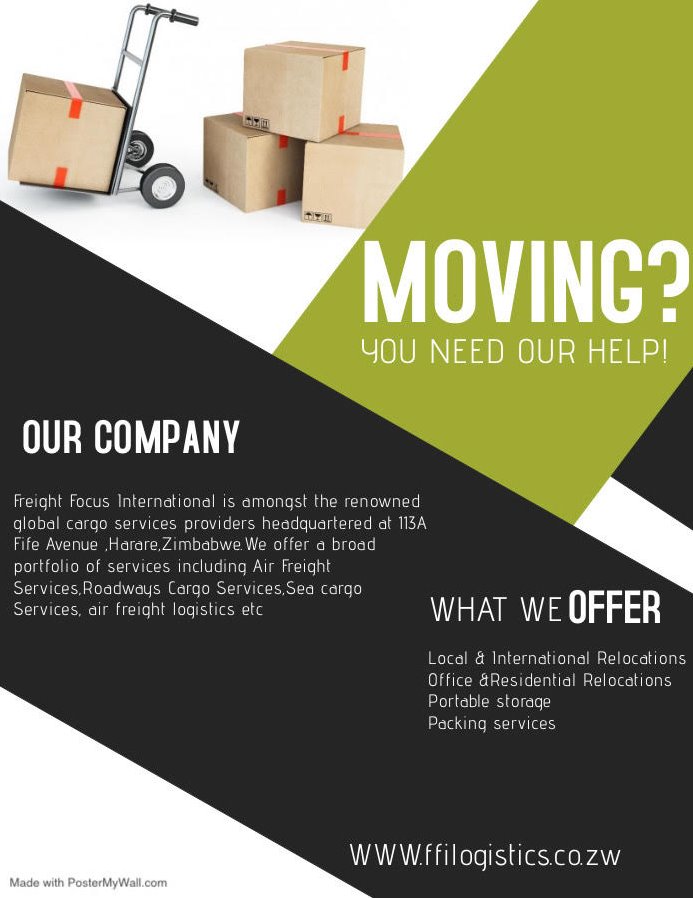 FrieghtL's tweet photo. Connect with Freight Focus International.🚛✈️⛴️…. #freightsolutions #freightforwarding #movingsolutions #MondayMotivation #harare #Zimbabwe #Africa https://t.co/GsWOp20eb6