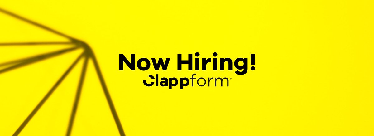 clappform's tweet photo. Join the Clappform team! We are hiring! 

Currently open: 
- IT Internship (back-end, full-time/part-time)
- Marketing &amp; Sales Internship (full-time/part-time) 

#Internship #SaaS #Cloud https://t.co/pLXdcGPRkg