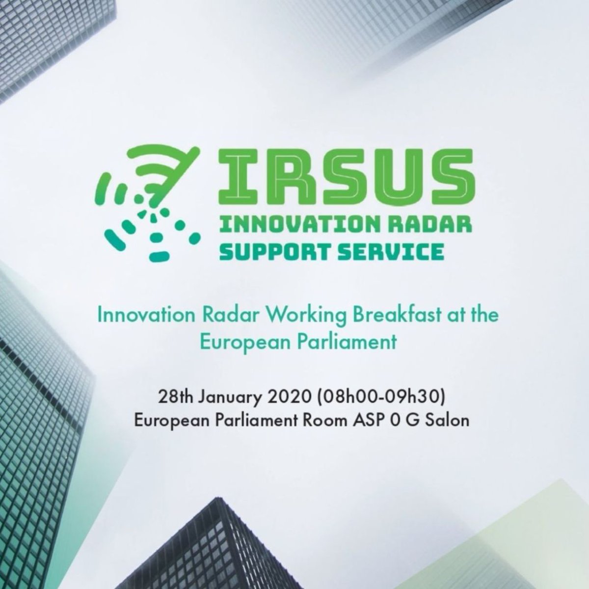 🔊<a href="/InnoRadarEU/">Dealflow.eu</a> in collaboration with <a href="/IRSUSEU/">IRSUSEU</a> and <a href="/Merlin_ICT/">Merlin-ICT</a> is organising Working Breakfast in <a href="/Europarl_EN/">European Parliament</a> on 28th January.

The success stories of start-ups and the methodology of the Innovation Radar tools will be presented.

Register here: zabala.eu/en/news/irsus-…