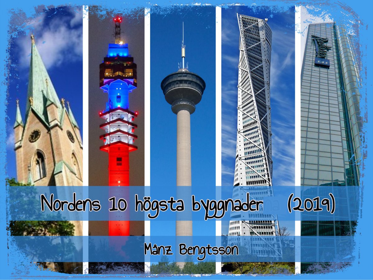 Världens högsta byggnad är Burj Khalifa i Dubai på 828 meters höjd. I denna bok kan du läsa om de 10 högsta byggnaderna i Norden år 2019.
atlantbib.org/sv/nordens-10-…
@wearenordplus #rannis #atlantbib #sverige #byggnader