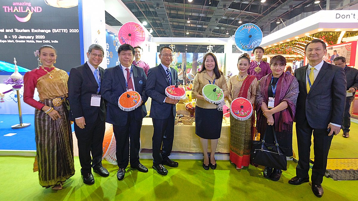 TAT_NewDelhi's tweet photo. Thailand attendance at SATTE 2020 hits all time high https://t.co/iriaOSSpMP

#SATTE2020 #AmazingThailand https://t.co/C0TUfthm7K