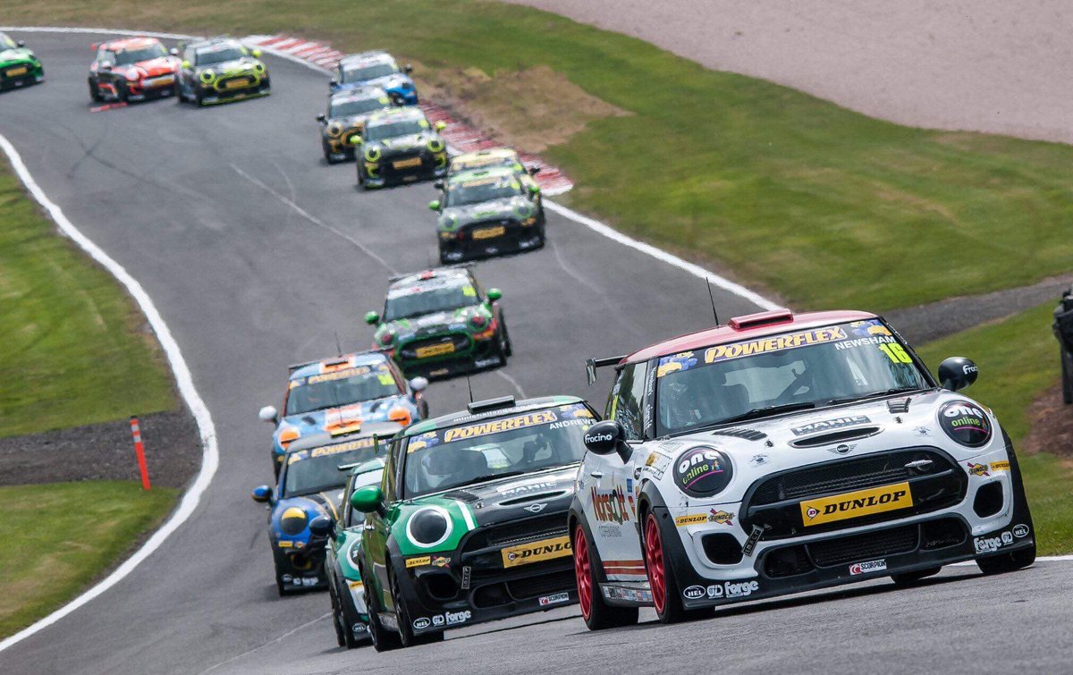 Go Callum go! We’re again supporting <a href="/callum_newsham/">callum newsham</a> Mini JCW challenge - this year a support series to the prestigious #Britishtouringcarchampionship and featured on @ITV4