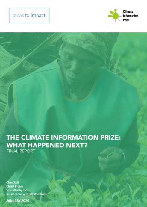 IdeastoImpact's tweet photo. 9 months from the award of the #ClimateInformation Prize we went back to Kenya to understand if the prize's impact was sustained. We found that most activities are still being implemented, with climate information being delivered to more users. Learn more👉https://t.co/RtDm9FWFDM https://t.co/iqwZg6r0CR