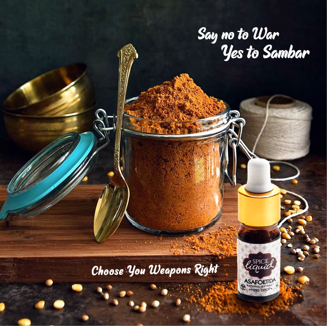 Make your Sambhar bests with Spice Liquid Hing...

Buy Now @ bit.ly/2TH9l3a

#asafoetida #weightloss #easyuse #ageoldmedicine #stomachproblems #Hing #hingdrops #purehing #organiching #spiceliquid #Kesari #hingee #spiceliquid #kesari
#Asafoetida