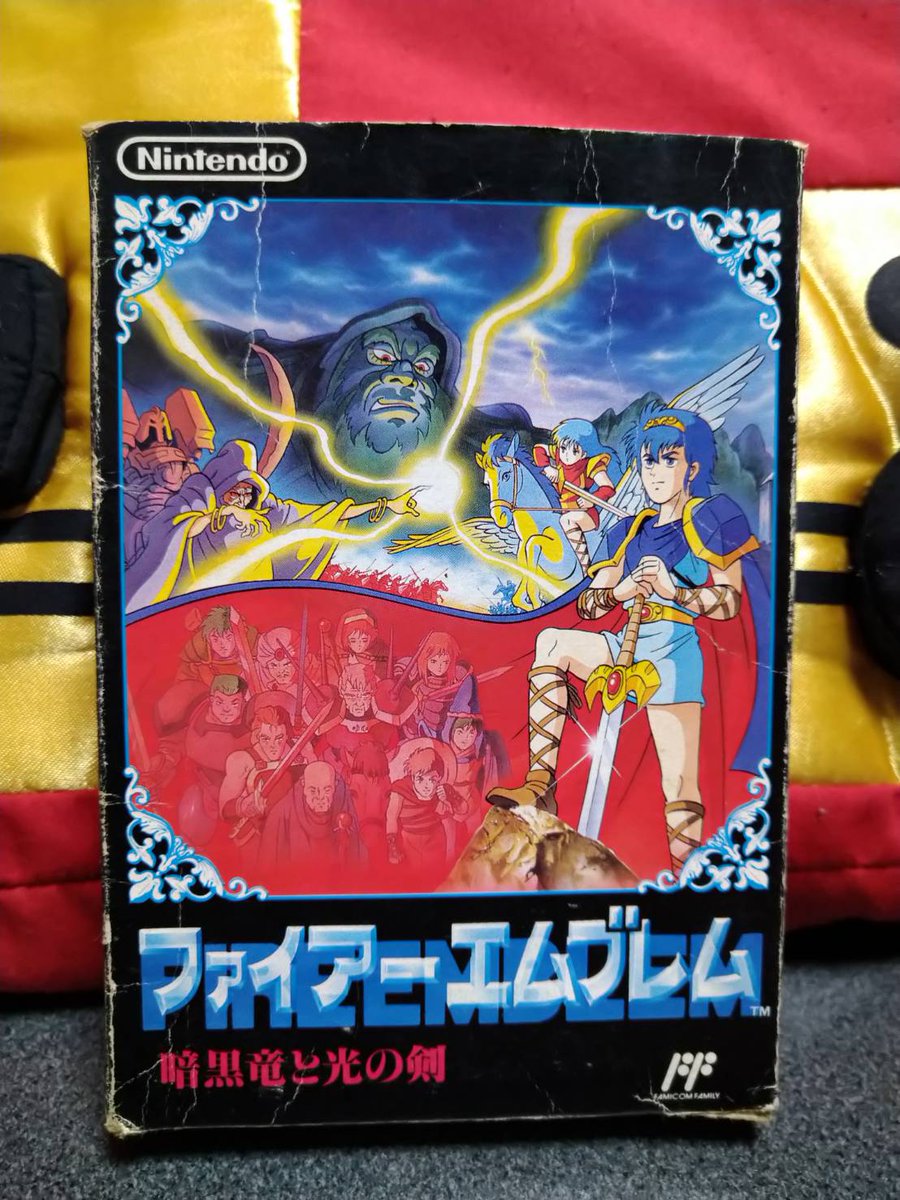 backlog_game's tweet photo. Review number 14. Fire Emblem: Shadow Dragon and the Blade of Light. The first Fire Emblem game only released in Japan on the Famicom.
Written Review: https://t.co/NPORa6pZV7
#FireEmblem #Nintendo #Retrogaming #Famicom #NES #Japaneseboxart #videogame #JRPG https://t.co/QOHTW4dAfZ