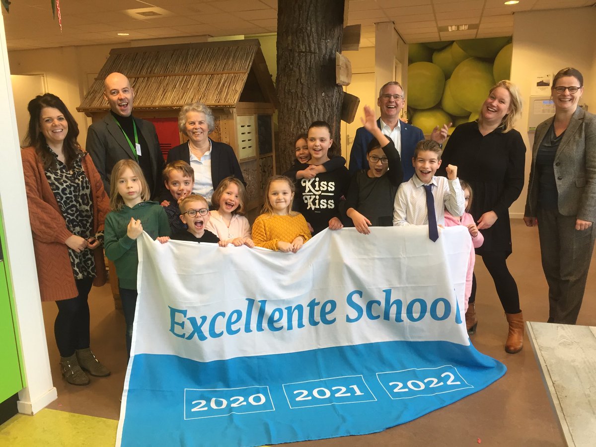 Mondomijn/Mondorijk ontvangt opnieuw predicaat Excellente School voor drie jaar #excellentescholen