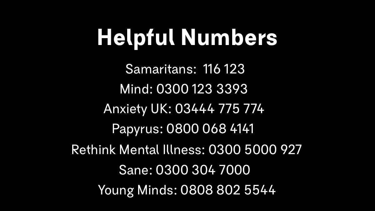 CarpeDiemAgency's tweet photo. It's #BlueMonday today, (the so-called most depressing day of the year) but for some, those feelings last much longer than one day. If you are struggling with your mental health, please talk to someone on the details below or via this link.  - https://t.co/qkW8yTWFXU https://t.co/DBC59MKsUt