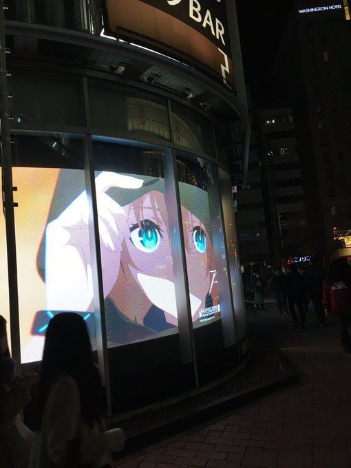 秋葉原のTHE AKIHABARA CONTAiNERさんのビジョンにて!
偶然写真撮れたっ!
うれし!
#アークナイツ 