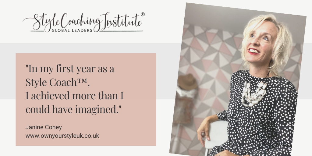 StyleCoaching's tweet image. In celebration of the New Year and the top Style Coaches™ to watch in 2020, we interviewed Janine Coney, to see how her career as a personal stylist has developed since her graduation from the Style Coaching Institute® last year... bit.ly/style-coach-ja… #personalstylingcareer