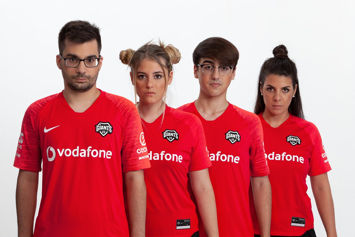 Giants on Twitter: "@Nike @foxgringoCS @Aidy_CSGO @LOLiTOFDEZ hora de conozcáis toda la colección Vodafone Giants x Nike. Ella la protagonista, nuestra camiseta oficial de competición para 2020. 📲 #