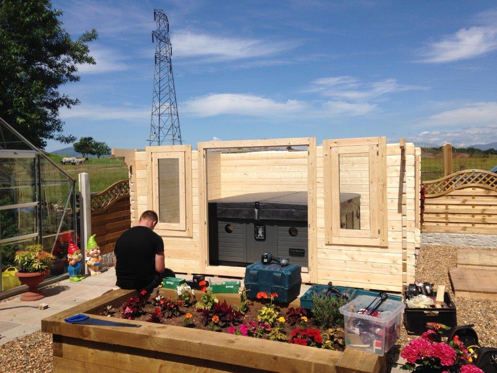 CrossleyLog's tweet photo. Thinking about a hot tub this summer?
Our #logcabins are the perfect place to keep one! https://t.co/pnR3MZJfWJ