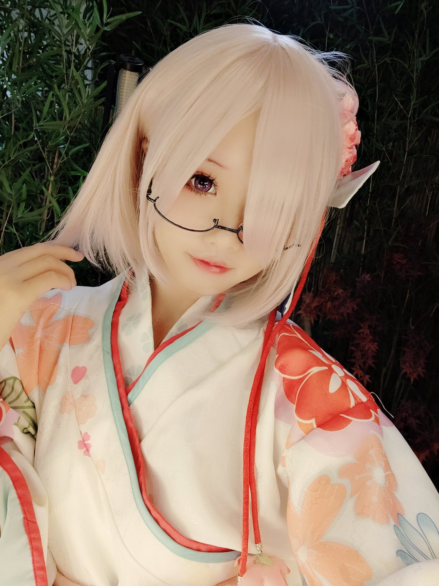 看我的眼睛里有星星⭐️
#玛修 
#玛修新春和服 https://t.co/9vAMkntVOJ