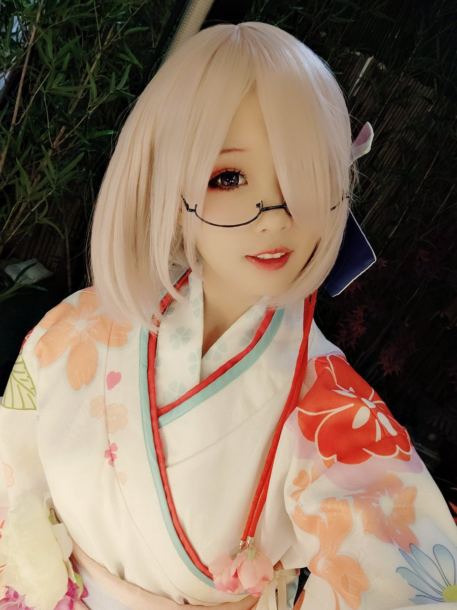 看我的眼睛里有星星⭐️
#玛修 
#玛修新春和服 https://t.co/9vAMkntVOJ