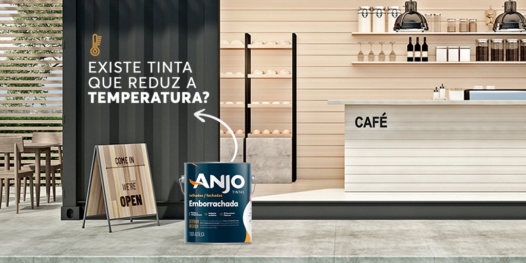 AnjoTintas's tweet photo. Sabia que a pintura do ambiente pode ajudar a enfrentar o calor? Parece brincadeira, mas não é. Em nosso blog preparamos uma matéria sobre o assunto. Acesse https://t.co/2j13leQrNX. #anjotintas #temperatura #calor #diminuicalor #pintura #tinta #emborrachada https://t.co/IBCLkVsUey