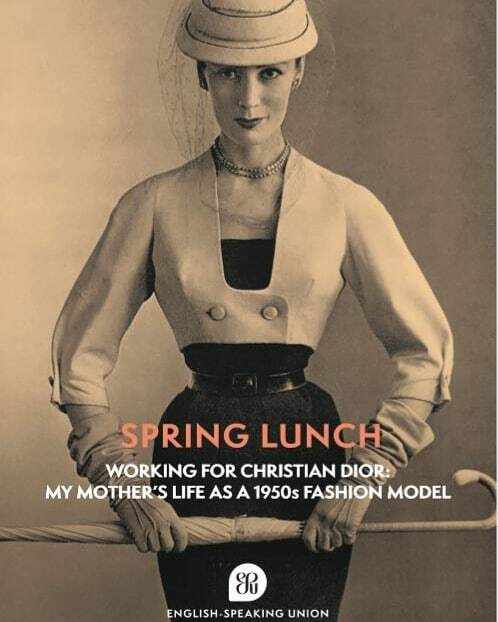 DO NOT MISS THIS// SAVE THE DATE
Tuesday 17th March 11.30am

Have you ever wondered what life is like as a Christian Dior Model? 
The English Speaking Union at Dartmouth House are delighted to invite you to this incredible opportunity to come and listen … ift.tt/2ugrVol