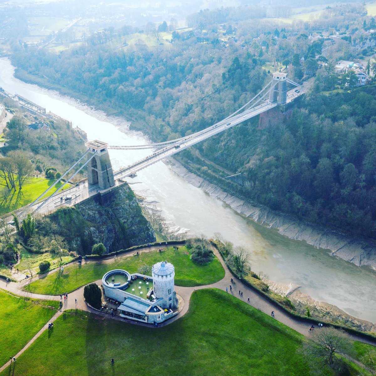 demir_ozyurt's tweet photo. Was a great day , so much fun to had at Bristol around Clifton suspension bridge and observatory .will be visiting soon again no doubt #aerialphotography #aerialcinematography #dronephotography #bristol https://t.co/HrtkjTiX5S